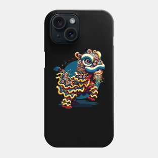 Lion Dance, Colors of the Traditional Lion Dance Phone Case