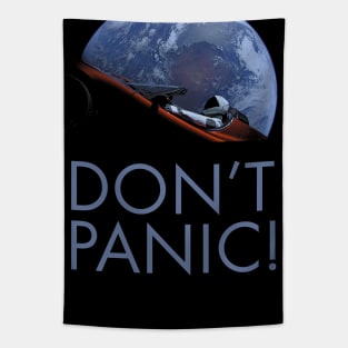 Don't Panic Starman Tapestry