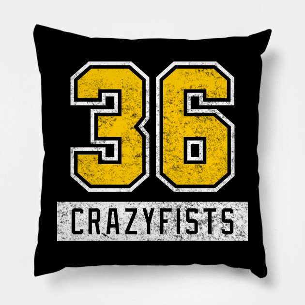 36 CRAZYFISTS BAND Pillow by Kurasaki