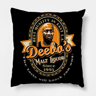 Deebo's Malt Liquor Label Pillow