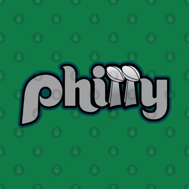 Eagles Champions "Philly" Philadelphia Football