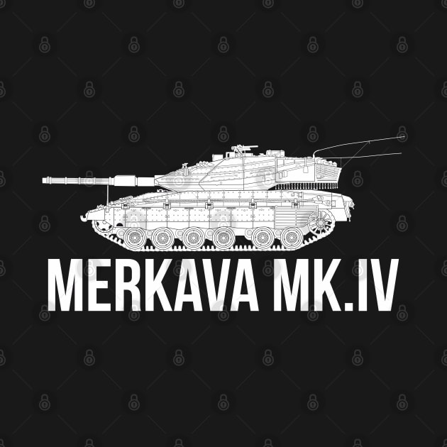 Israeli Army Merkava 4 Tank by FAawRay