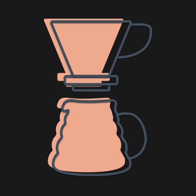 Pour Over Coffee Lovers by TRNCreative