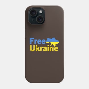 Free Ukraine Support Ukraine Phone Case