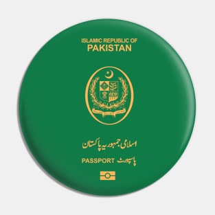 Pakistan passport Pin