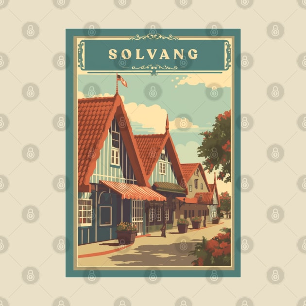 Solvang, California by Retro Travel Design