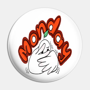 Doo Doo duck Monday Pin