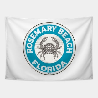 Rosemary Beach Florida Crab 30A 30 A Emerald Coast Walton County Tapestry