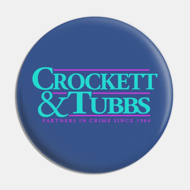 Crockett & Tubbs Pin by CYCGRAPHX