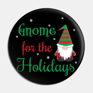 Gnome For The Holidays Color Pin