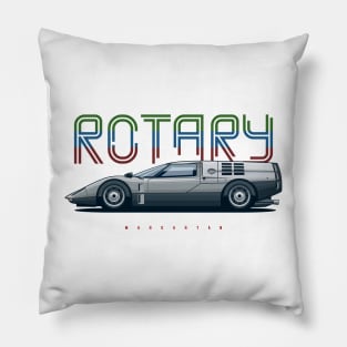 rotary rocket Pillow