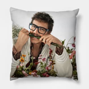 Pedro Pascal Flower Chompy Pillow