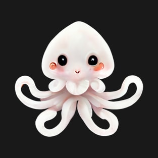 Cute Squid happy T-Shirt