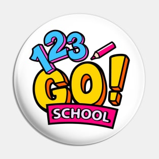 Go School Pin