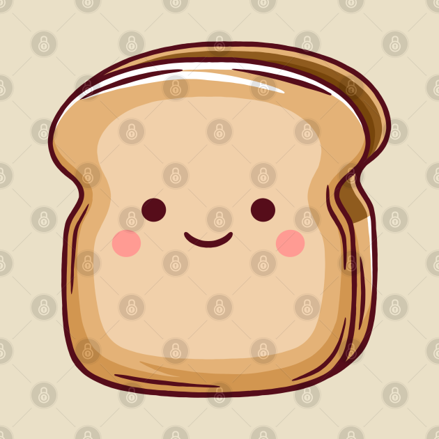 Disover Kawaii Toast - Kawaii Toast - T-Shirt