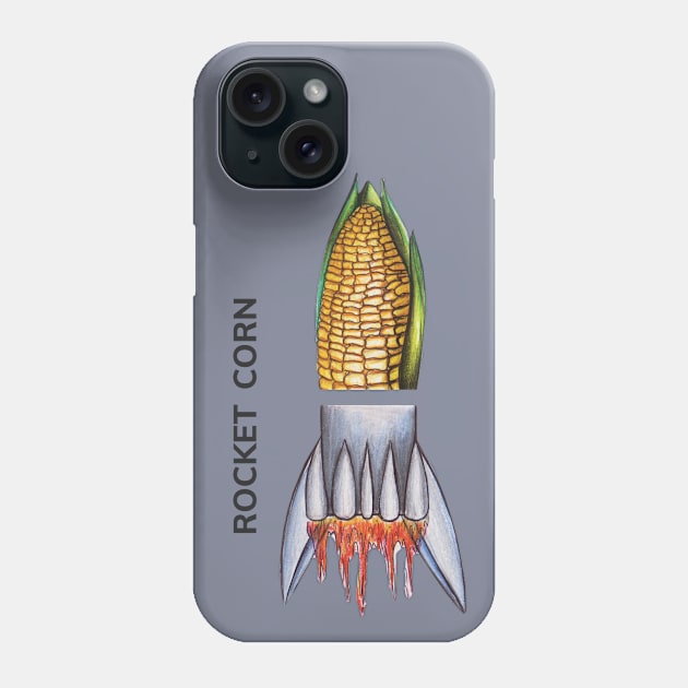 ROCKET CORN by FrankenDuo Phone Case by FrankenDuo