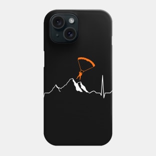 Heartbeat Paragliding Phone Case