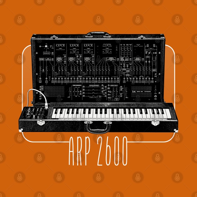 ARP 2600  /// Retro Synthesizer Lover Design by DankFutura