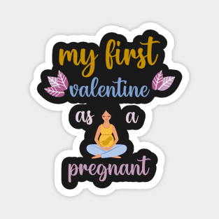 my first valentine as a pregnant Magnet