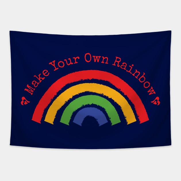 Make Your Own Rainbow Tapestry by dkdesigns27