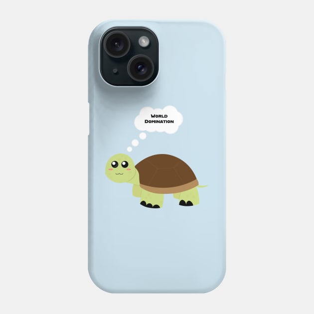 World Domination Tortoise Phone Case by Eliza-Grace