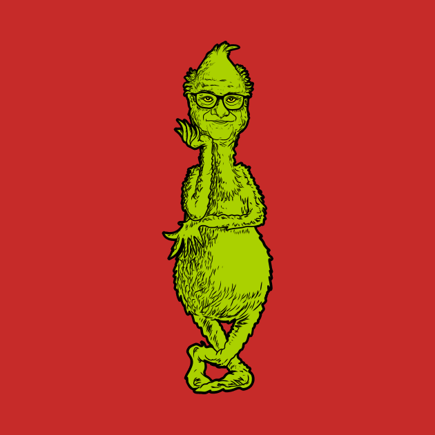 Danny DeVito is The Grinch by Harley Warren