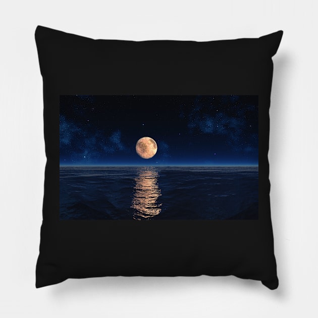 Beyond the Sea Pillow by AlienVisitor