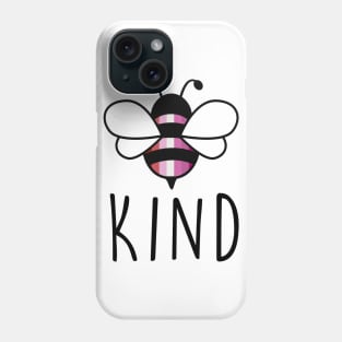 Be Kind Lesbian Bee Gay Pride LGBT Rainbow Phone Case