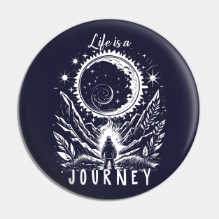 Life is a Journey Pin