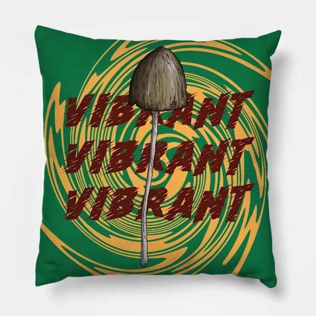 Vibrant Pillow by Go-Buzz