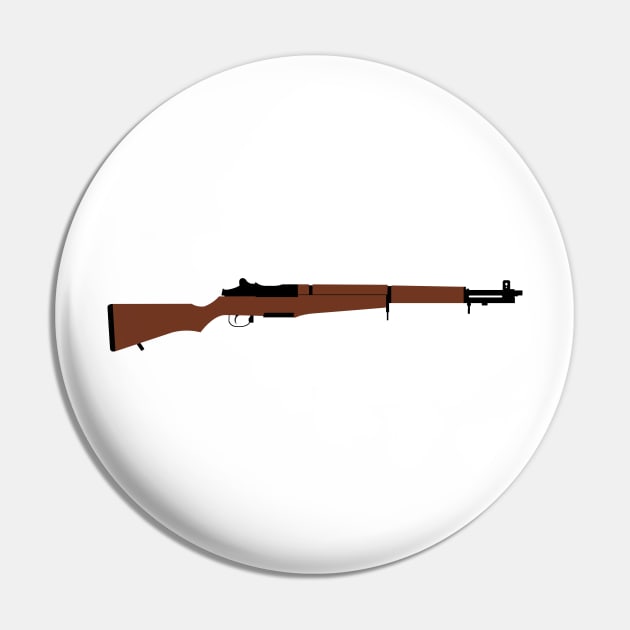 M1 Garand 1936 standard U.S. service rifle historical U.S. weapon Pin by FOGSJ