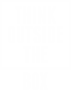 think outside the box Magnet