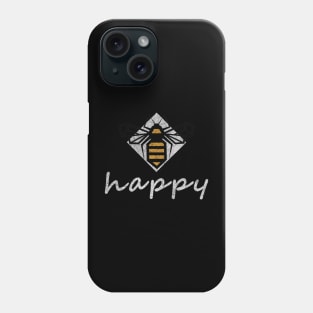 Bee-happy design for happy naturist,greenlovers Phone Case