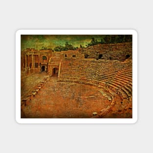 Roman Theather. Beit She'an, Israel. Magnet