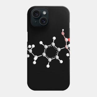 Ibuprofen Molecule Phone Case