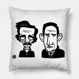 Poe Lovecraft design Pillow