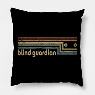 Blind Guardian Cassette Stripes Pillow