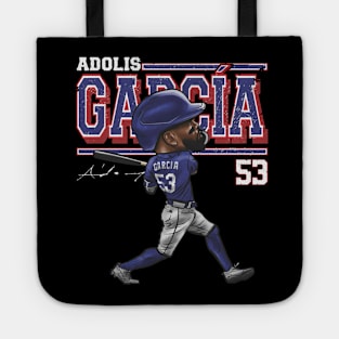 Adolis Garcia Texas Cartoon Tote