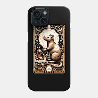 Whiskered Majesty Rat Full T-Shirts for Rodent Royalty Phone Case