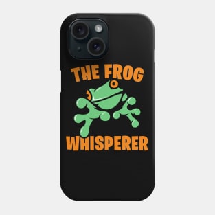 the frog whisperer Phone Case