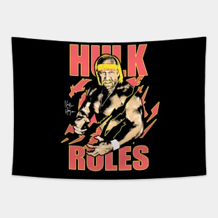 Hulk Hogan Neon Collection Tapestry