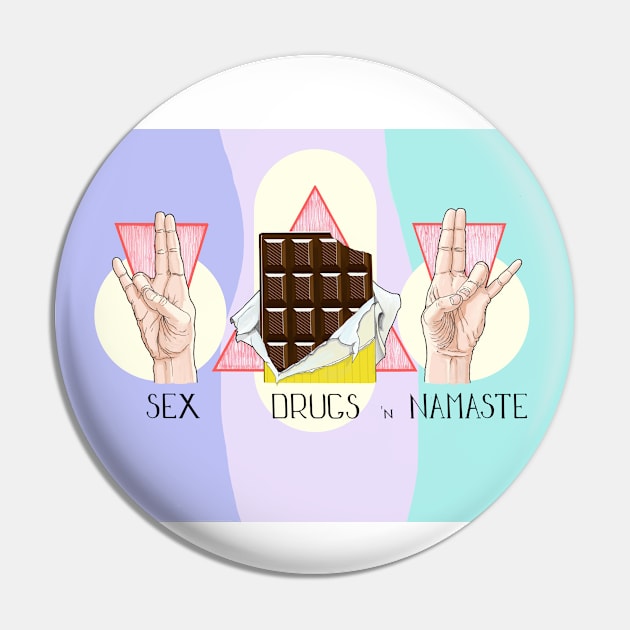 namaste Pin by Zazhiga1ka