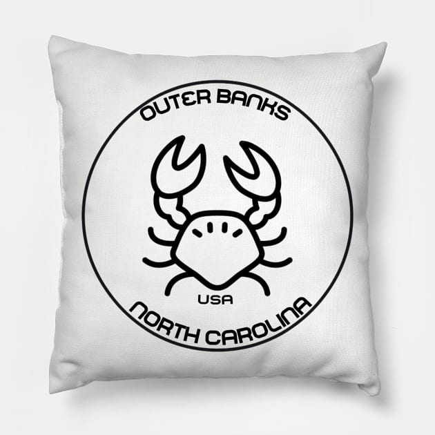 Outer Banks North Carolina USA Pillow by Maroua