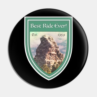 Matterhorn Best Ride Ever Pin