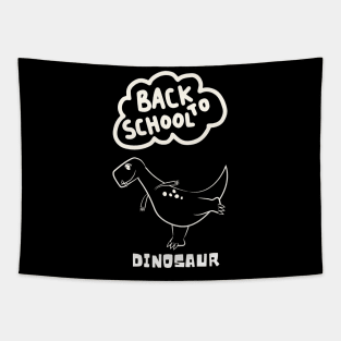 back to  School Dinosaur Tapestry