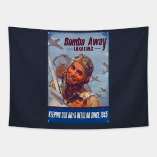 Bombs Away Laxatives Tapestry