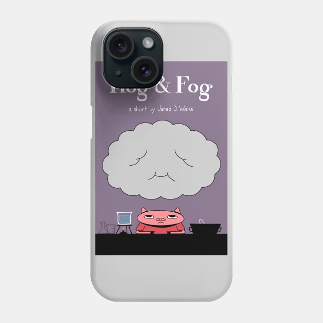 Hog & Fog - Poster Phone Case by jareddweiss