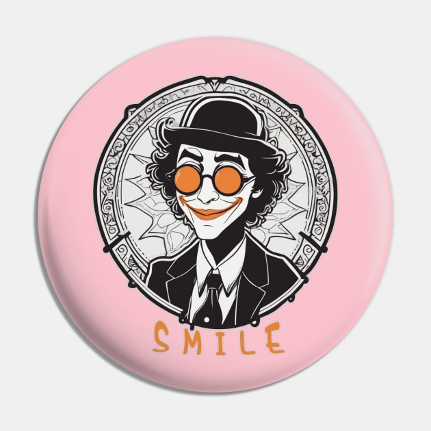 Joker Smiling Pin by XtremePizels