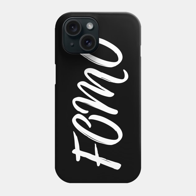 FOMO Design Phone Case by TheBossBabe