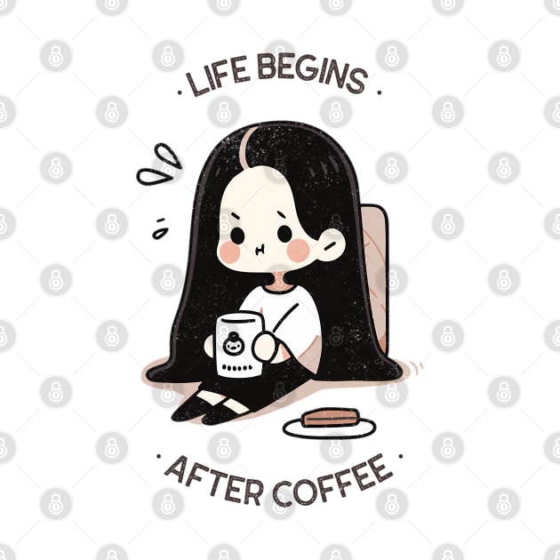 Life Begins After Coffee // For Coffee Lovers by ImativaDesign